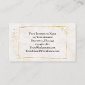 John 1:14 Het woord werd Flesh, Kerstmis Visitekaartje (Achterkant)