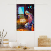 John 1:14 Jezus komt in ons poster (Keuken)