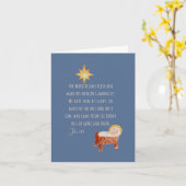 John 1:14 Kerstmis Kaart (Gele Bloem)