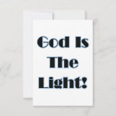 John 1:1 Bible Verse Carte de voeux (Dos)