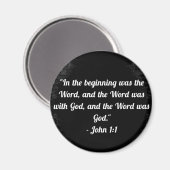 John 1:1 Magnet (Recto/Verso)