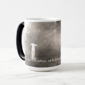 JOHN 1:5 Morphing Mug (Devant gauche)