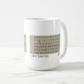 John 1 in het Grieks Koffiemok (Voorkant rechts)