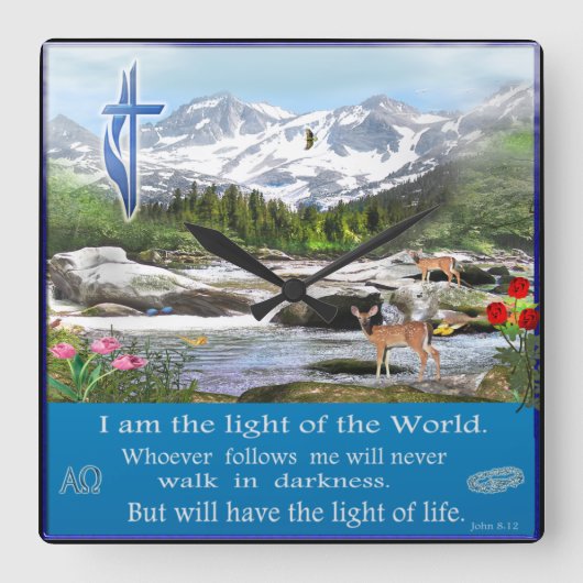 JOhn 20:12 klok (Voorkant)