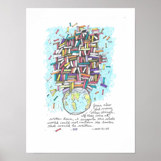 JOHN 21:25 POSTER (Voorkant)