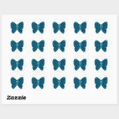 John 3 : 16-17 autocollants bleus papillon (Feuille)