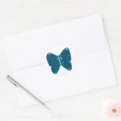 John 3 : 16-17 autocollants bleus papillon (Enveloppe)