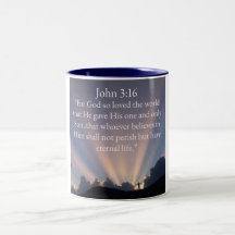 John 3:16 Bijbeltekst Koffiemok