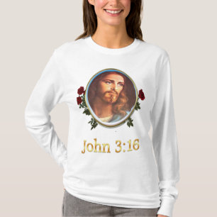 John 3:16 Bijbelvers T-shirt