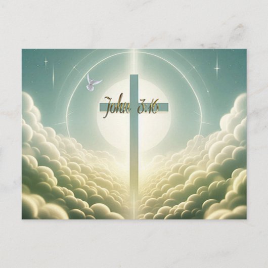 John 3:16 briefkaart (Voorkant)