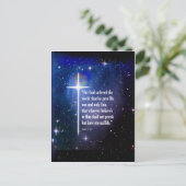 John 3:16 briefkaart (Staand voorkant)
