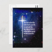 John 3:16 briefkaart (Voorkant / Achterkant)