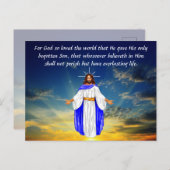 John 3:16 briefkaart (Voorkant / Achterkant)