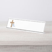 John 3:16 bureau naambordje (Voorkant)