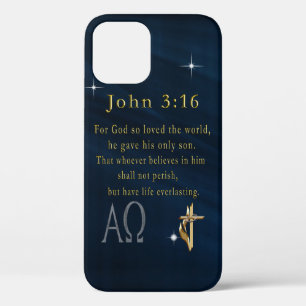 John 3:16 iPhone 12 pro hoesje