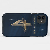 John 3:16 Case-Mate iPhone case (Achterkant (horizontaal))