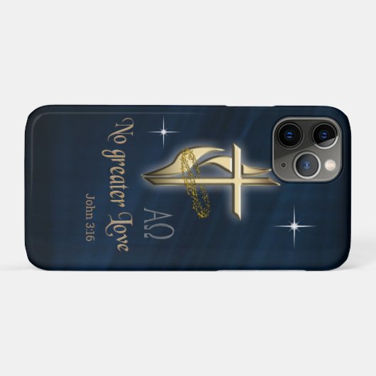 John 3:16 Case-Mate iPhone case (Achterkant (horizontaal))