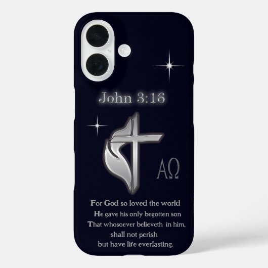 John 3:16 Case-Mate iPhone case (Achterkant)