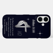 John 3:16 Case-Mate iPhone case (Achterkant (horizontaal))