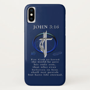 John 3:16 iPhone x hoesje