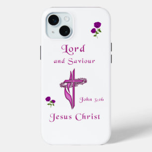 John 3:16 iPhone 15 mini hoesje