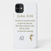 John 3:16 Case-Mate iPhone case (Achterkant)