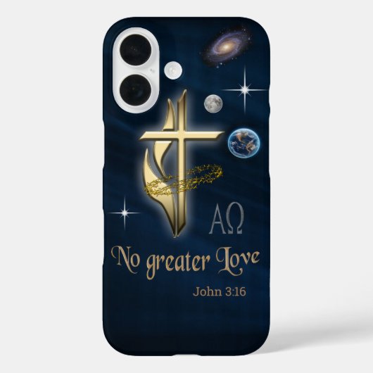 John 3:16 Case-Mate iPhone case (Achterkant)