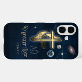 John 3:16 Case-Mate iPhone case (Achterkant (horizontaal))