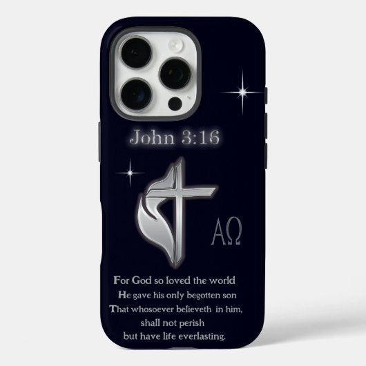 John 3:16 Case-Mate iPhone case (Achterkant)