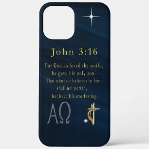 John 3:16 iPhone 12 pro max hoesje