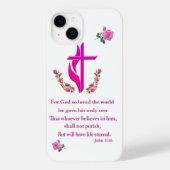 John 3:16 Case-Mate iPhone case (Achterkant)
