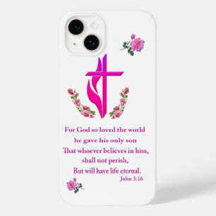 John 3:16 Case-Mate iPhone 14 plus hoesje