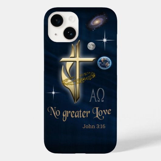 John 3:16 Case-Mate iPhone case (Achterkant)