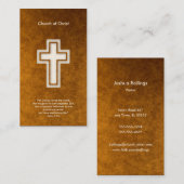 John 3:16 - Christelijk Gold Visitekaartje (Voorkant / Achterkant)