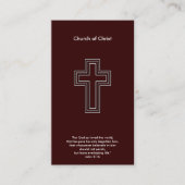 John 3:16 | Christelijk Visitekaartje (Voorkant)