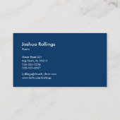 John 3:16 - Christelijk Visitekaartje (Achterkant)