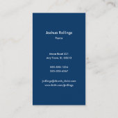 John 3:16 - Christelijk Visitekaartje (Achterkant)