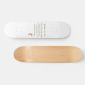 John 3:16 Christelijke cadeauskateboard Skateboard (Horizontaal)