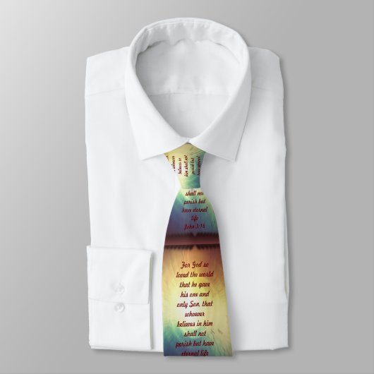John 3:16 cravate (Attaché)