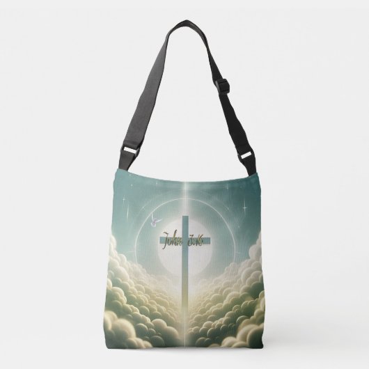 John 3:16 crossbody tas (Voorkant)