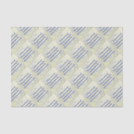 John 3:16 Dogwood Tissuepapier (Voorkant)