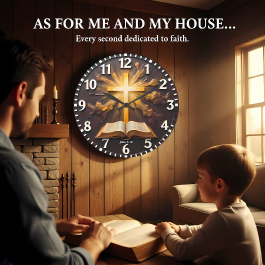 John 3:16 Eternal Light Scripture Grote Klok