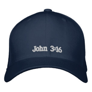 John 3:16 geborduurde pet