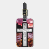 John 3:16 Geschenken Bagagelabel (Voorkant verticaal)