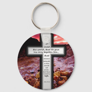 John 3:16 Gifts Sleutelhanger