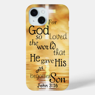 John 3 16 God hield van de Wereld Bijbelse Verse