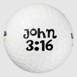 John 3:16 golfballen
