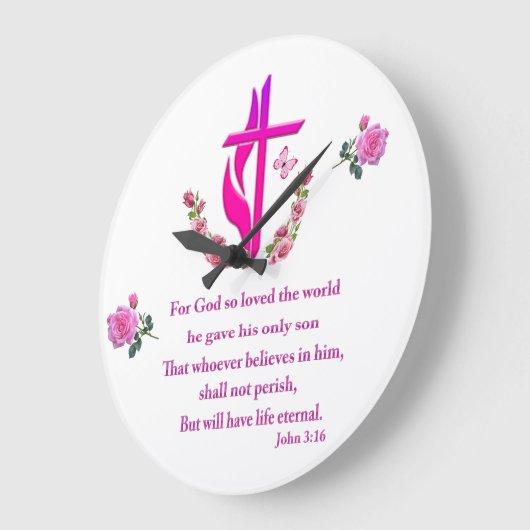 John 3:16 grote klok (Hoek)