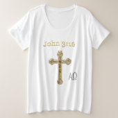 John 3:16 grote maat t-shirt (Design voorkant)