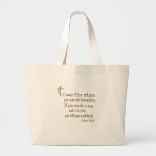 John 3:16 grote tote bag